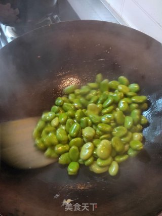 万能土鸡蛋(9)蚕豆炒蛋的做法步骤：5