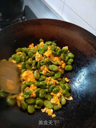 万能土鸡蛋(9)蚕豆炒蛋的做法步骤：7