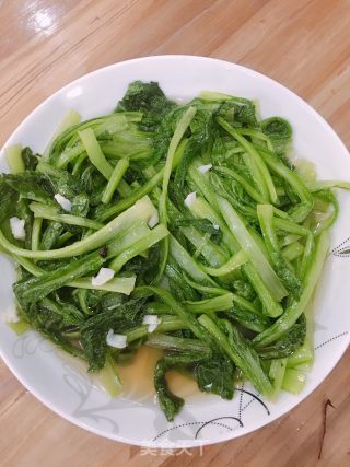爆炒小白菜的做法步骤：5
