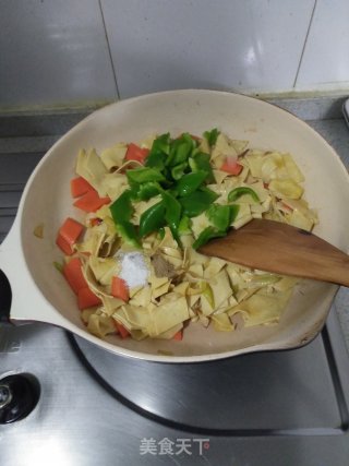 蚝油干豆腐的做法步骤：9