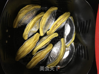 空气炸锅蛋挞皮版香蕉派的做法步骤：8