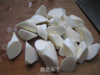 泡椒千张结炒茭白的做法步骤：3