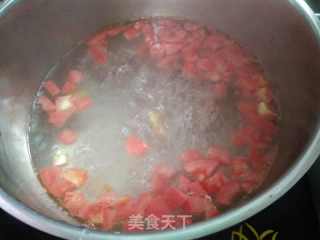 番茄鸡蛋花汤的做法步骤：4
