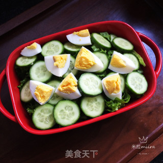 鸡蛋冷盘的做法步骤：7