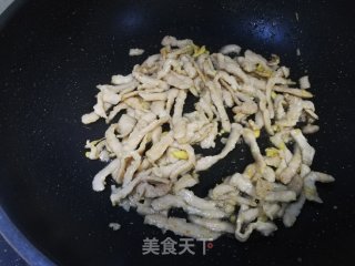 酸笋肉丝的做法步骤：5