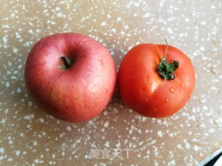 番茄苹果汁的做法步骤：1
