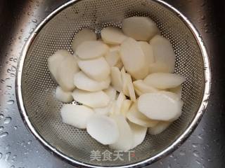 鲜百合山药炒木耳的做法步骤：7