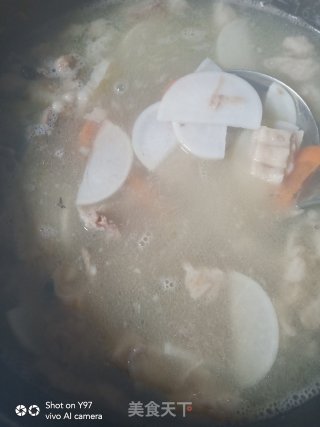 羊肉萝卜汤的做法步骤：5