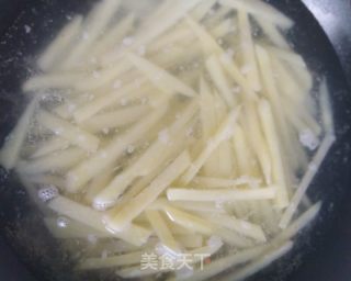 儿童爱心土豆薯条的做法步骤：5