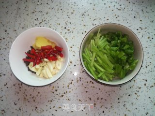 下酒菜一一牛肝的做法步骤：3