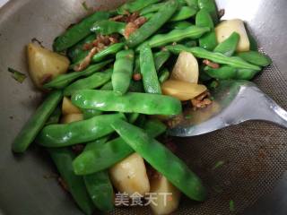 油豆角炖肉的做法步骤：8
