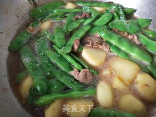 油豆角炖肉的做法步骤：9