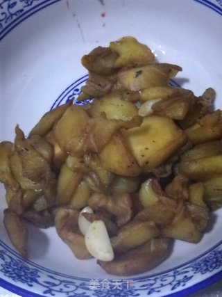 菌菇豆腐烧茄子的做法步骤：5
