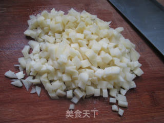 土豆蒸肉末的做法步骤：3