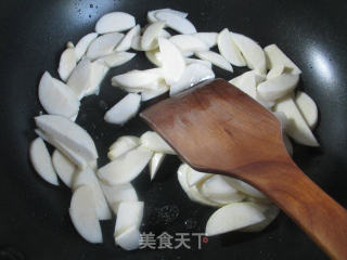 青瓜炒茭白的做法步骤：4