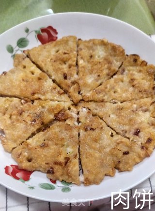 香煎肉饼的做法步骤：5