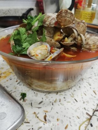 花蛤金针菇的做法步骤：4