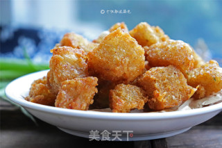 自制鱼豆腐的做法步骤：12