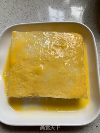 芒果酸奶吐司的做法步骤：6