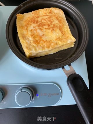 芒果酸奶吐司的做法步骤：8