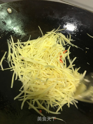 酸辣土豆丝的做法步骤：8