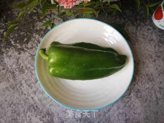 拌菜椒的做法步骤：1