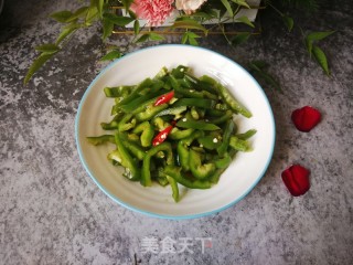 拌菜椒的做法步骤：6