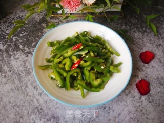 拌菜椒的做法步骤：7