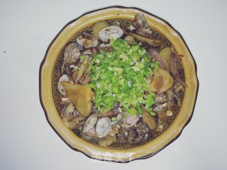 炒花甲的做法步骤：4