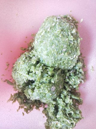 豆角肉包的做法步骤：5