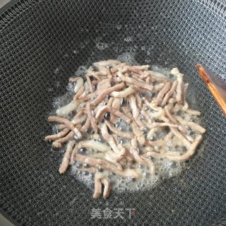肉丝炒青椒的做法步骤：8