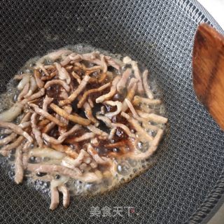 肉丝炒青椒的做法步骤：9
