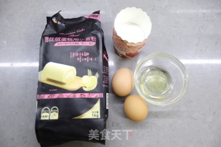 无油无糖小蛋糕的做法步骤：1