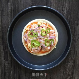 虾仁披萨的做法步骤：4