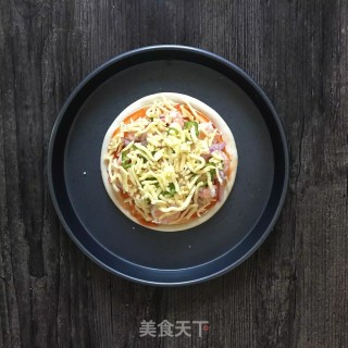 虾仁披萨的做法步骤：5