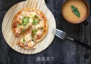 虾仁披萨的做法步骤：7