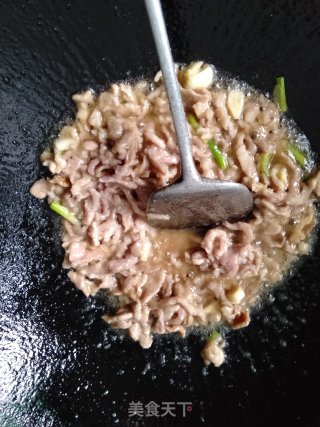 仔姜炒肉丝的做法步骤：6