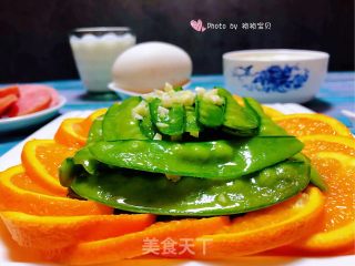 蒜蓉荷兰豆的做法步骤：15