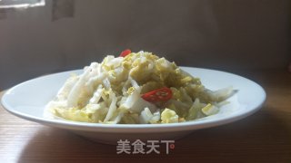 清炒娃娃菜的做法步骤：6