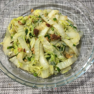 油渣炒大白菜的做法步骤：10