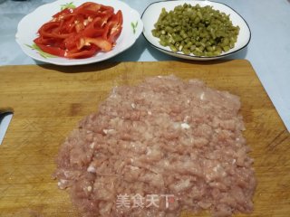 酸豆角炒粉条的做法步骤：2