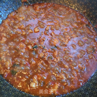 酱肉末拌面的做法步骤：5