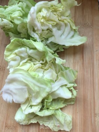 粉丝炒包菜的做法步骤：3