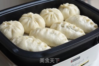 鸡蛋茴香包子的做法步骤：13