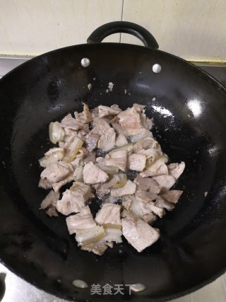 家常辣椒炒肉片的做法步骤：5