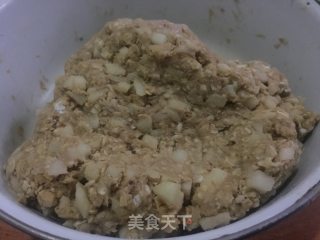 苹果燕麦片饼干的做法步骤：8