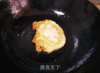 青辣椒炝荷包蛋的做法步骤：5