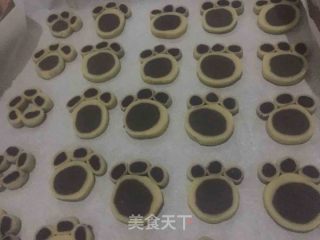 猫爪曲奇饼干的做法步骤：18