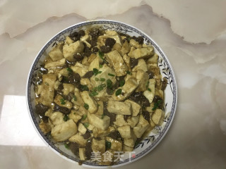 豆腐煮牛肉粒的做法步骤：8