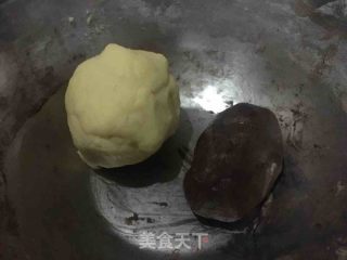 大理石曲奇的做法步骤：7